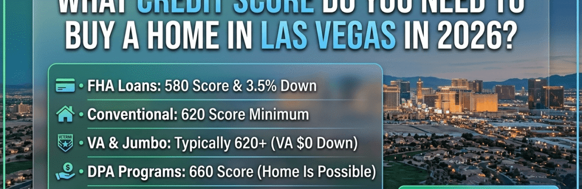 What Credit Score Do You Need to Buy a Home in Las Vegas in 2026