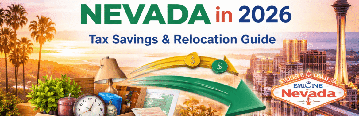 Moving from California to Nevada in 2026: Tax Benefits, Cost Savings & Relocation Guide