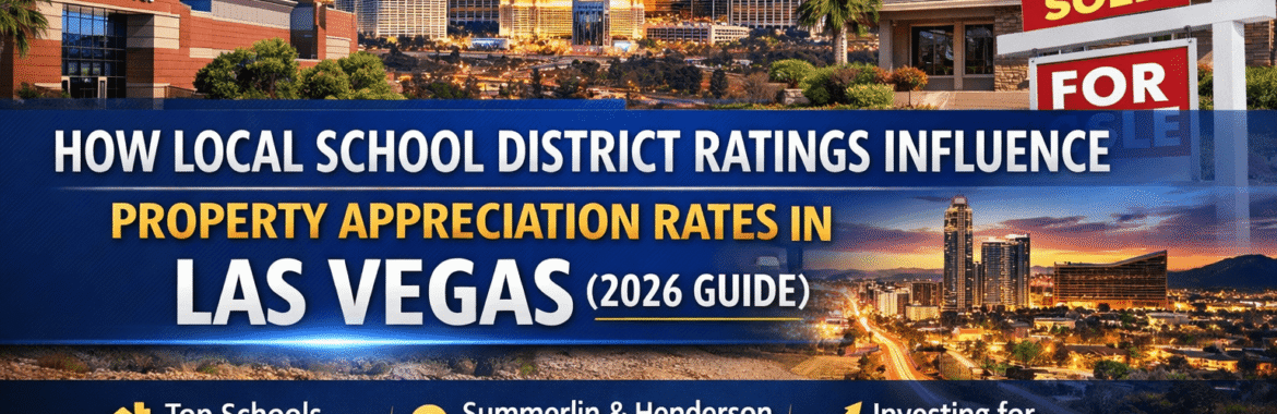 How Local School District Ratings Influence Property Appreciation Rates in Las Vegas (2026 Guide)
