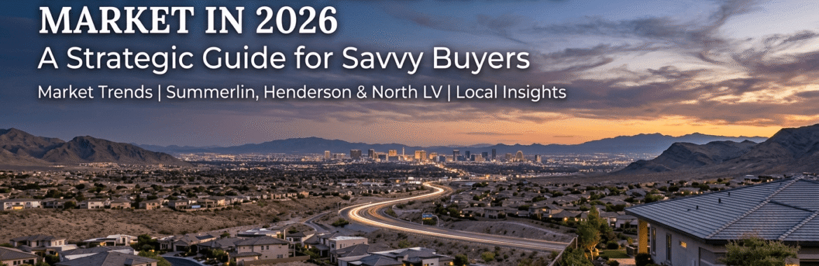 The Las Vegas Real Estate Market in 2026: A Strategic Guide for Savvy Buyers