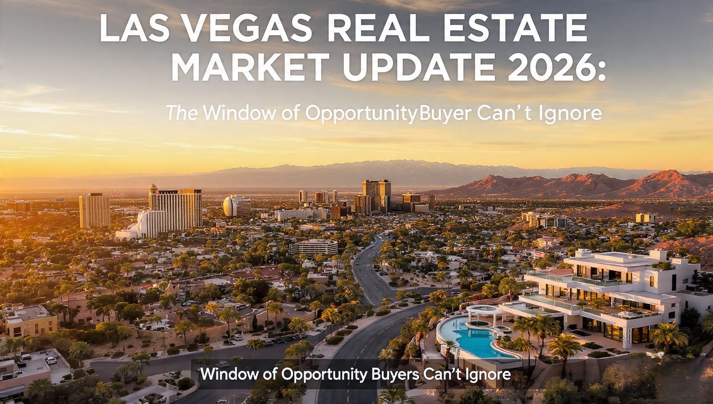 Las Vegas Real Estate Market Update 2026: The Window of Opportunity Buyers Can’t Ignore