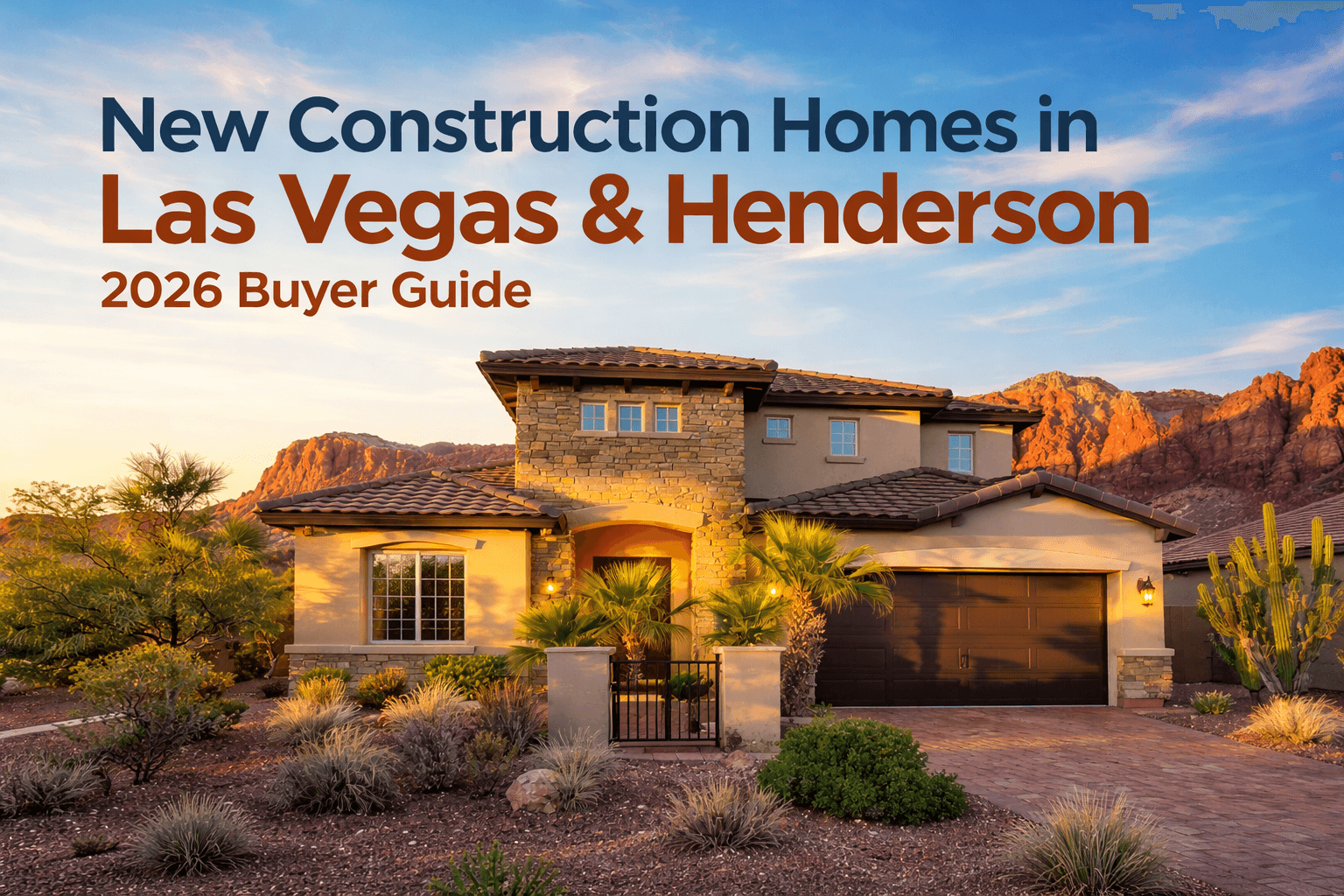 New Construction Homes in Las Vegas & Henderson: 2026 Buyer Guide