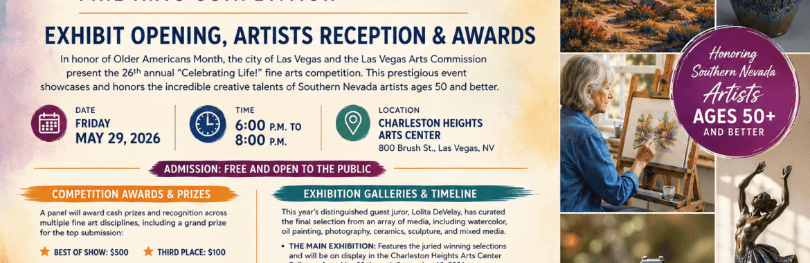 Celebrating Life! Exhibit Opening, Artists Reception & Awards