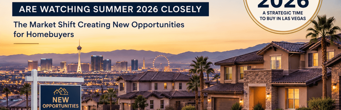Why Smart Las Vegas Buyers Are Watching Summer 2026 Closely