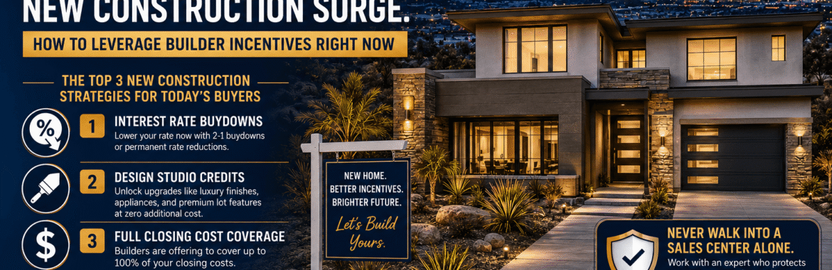 The 2026 Las Vegas New Construction Surge: How to Leverage Builder Incentives Right Now