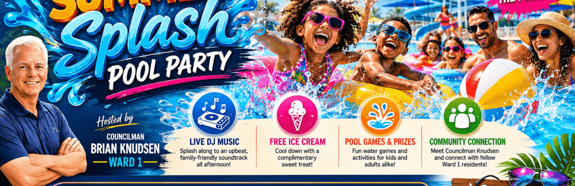 Ward 1 Summer Splash Pool Party