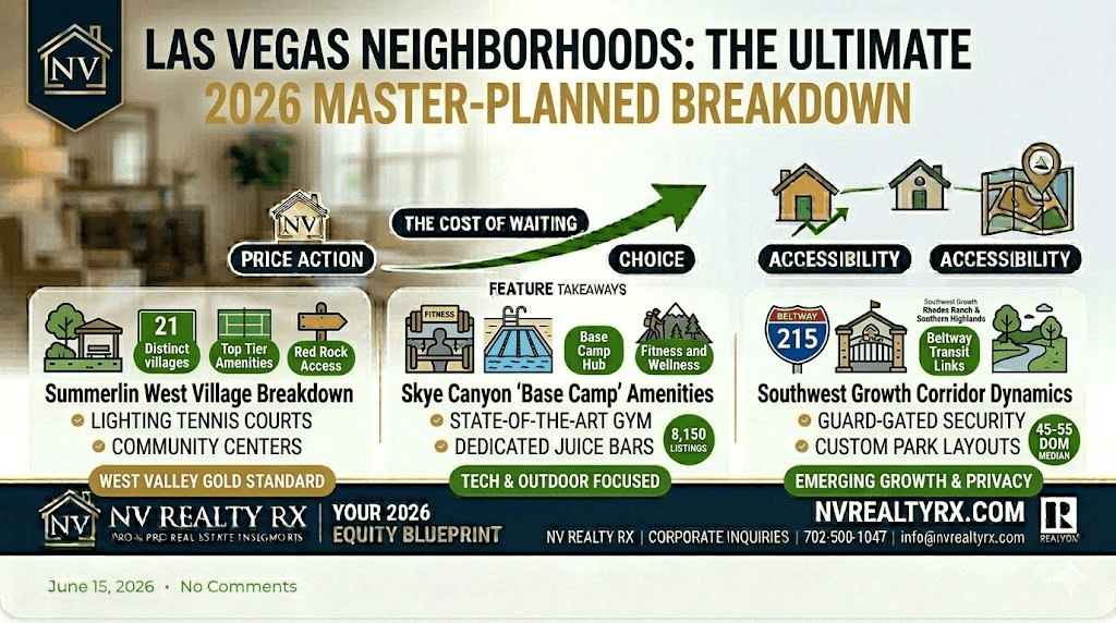 Las Vegas Neighborhoods: The Ultimate 2026 Master-Planned Breakdown