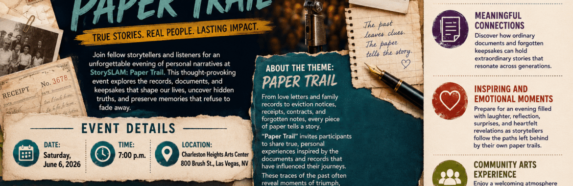 StorySLAM: Paper Trail