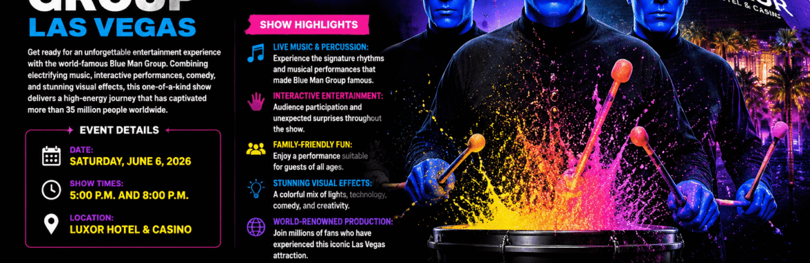 Blue Man Group Las Vegas