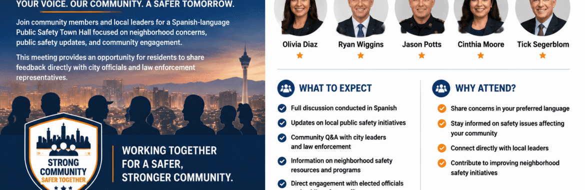Spanish Public Safety Town Hall
